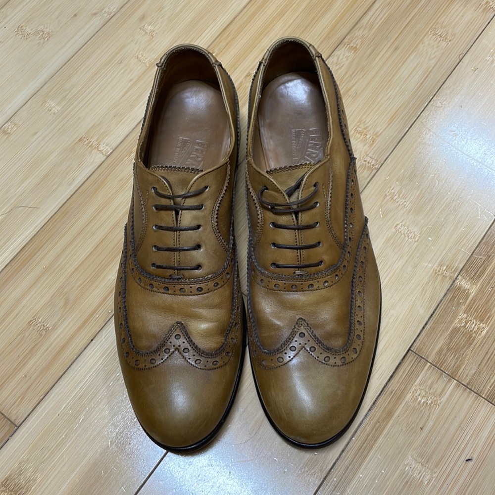 Salvatore Ferragamo Lace-Up Dress Shoes